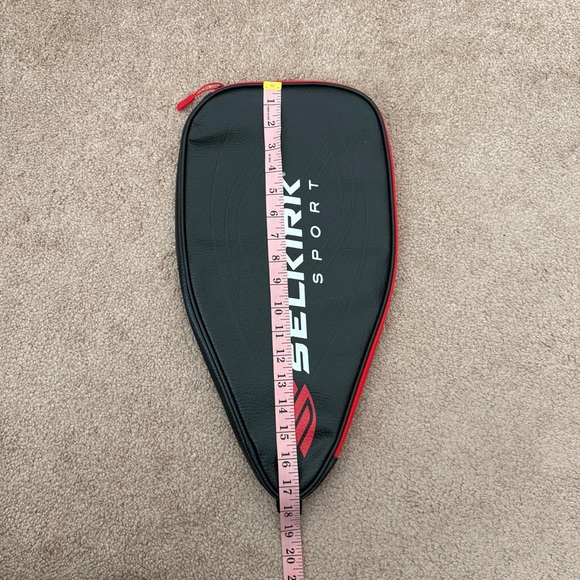 Selkirk Black and Red Pickleball Paddle Cover Like New - Picture 2 of 6